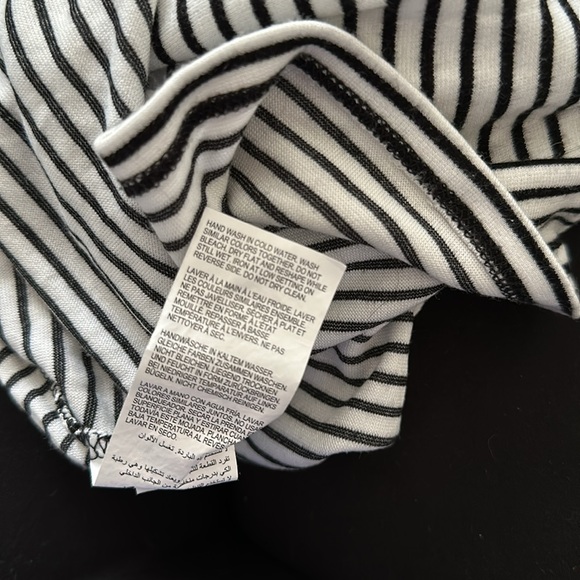 Stork & Babe Women’s Maternity Stripped Shirt Size Small - Picture 9 of 9